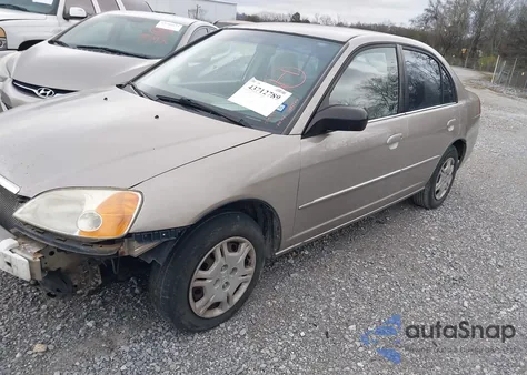 2002 Honda Civic Lx from USA, damaged, VIN 1HGES16622L014969